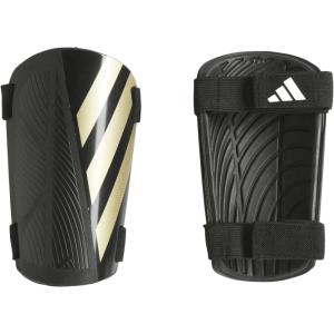 imageadidas Tiro Training Soccer Shin GuardsBlackGold MetallicWhite
