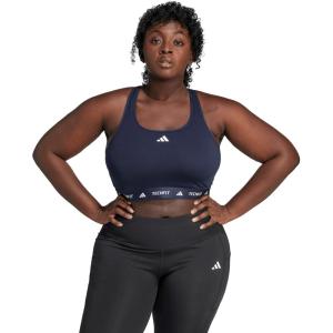 imageadidas Womens Plus Size Powerreact Techfit Training BraInk