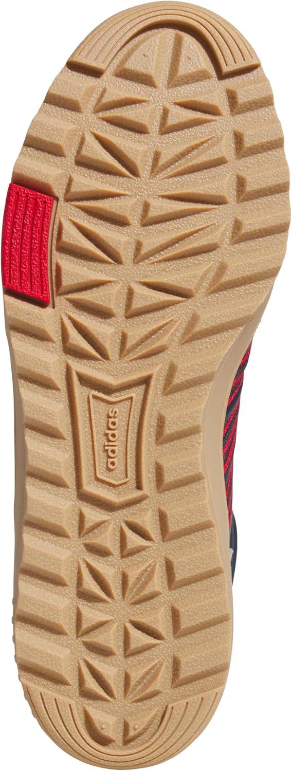 imageAdidas UnisexAdult Hoops 40 Mid Top SneakerAurora InkBetter ScarletGum