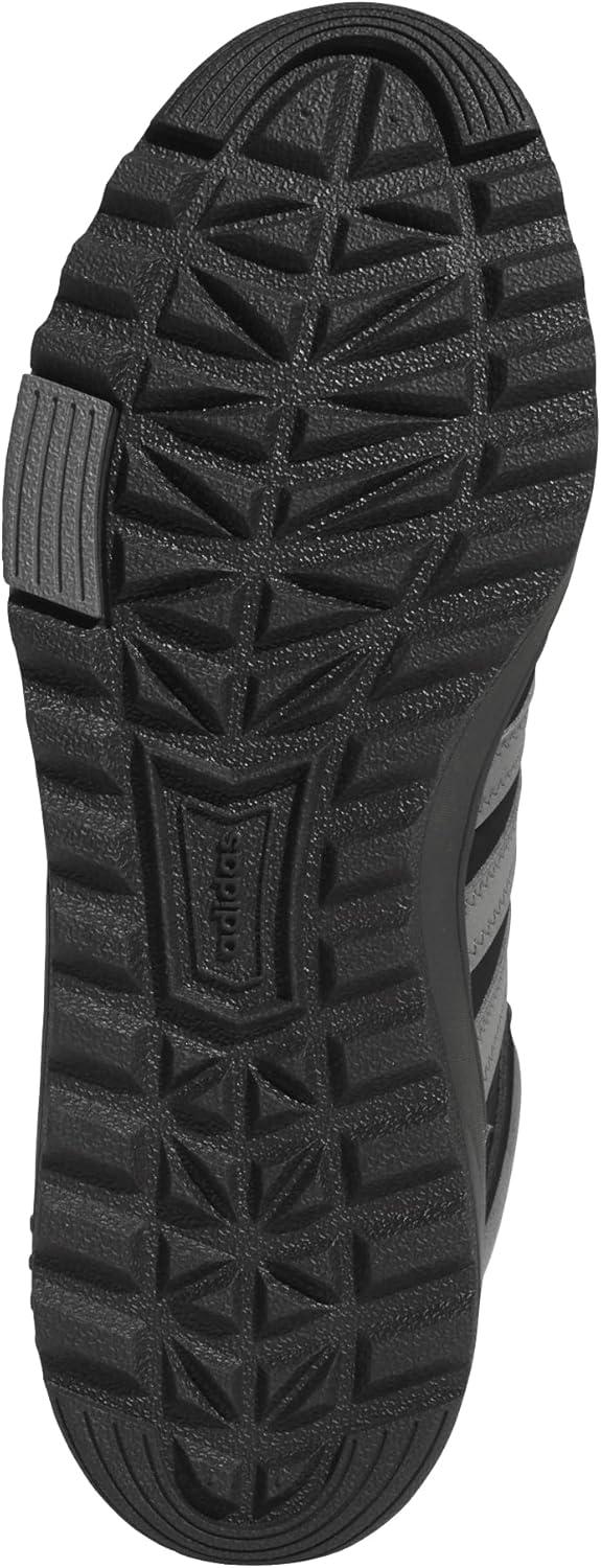 imageAdidas UnisexAdult Hoops 40 Mid Top SneakerBlackGreyBlack