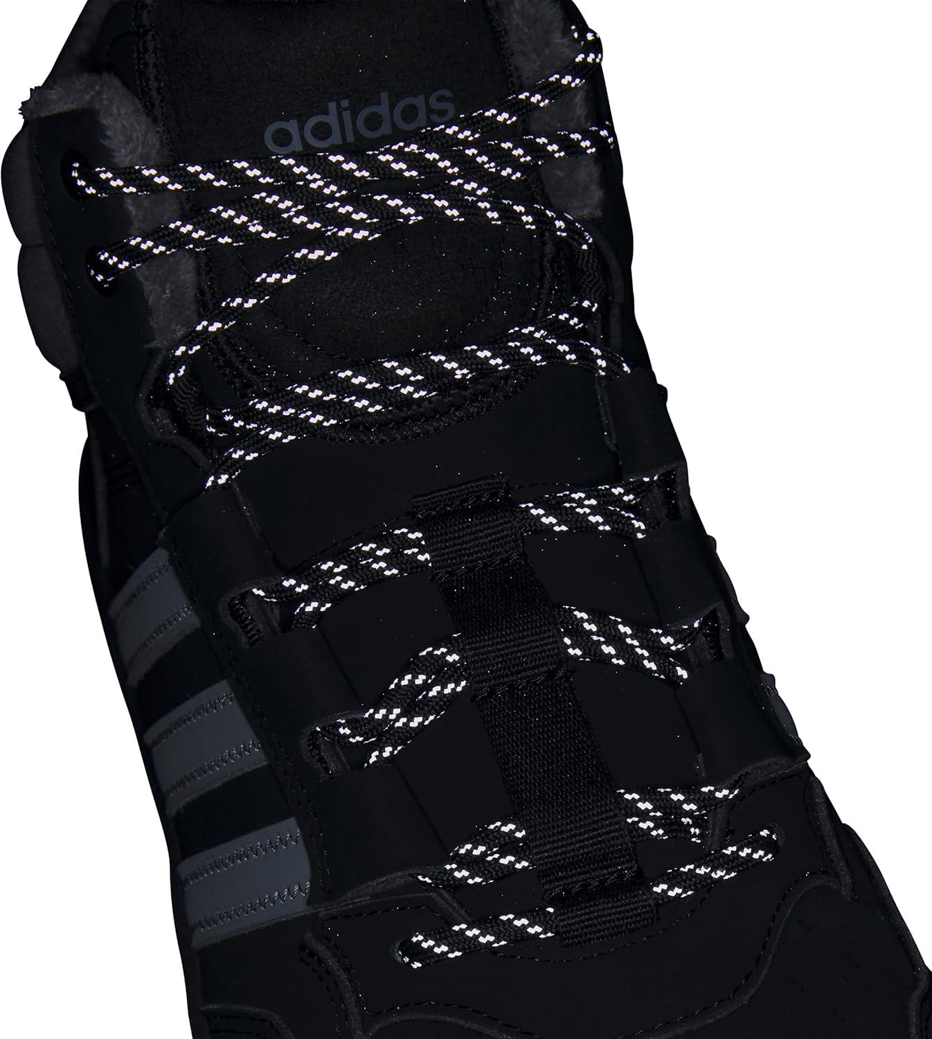 imageAdidas UnisexAdult Hoops 40 Mid Top SneakerBlackGreyBlack