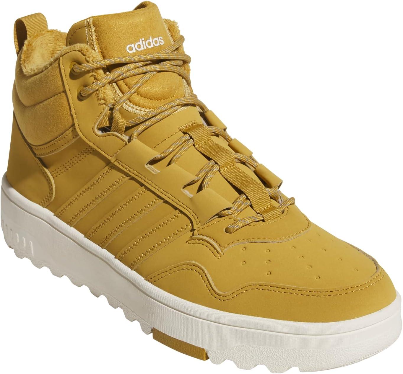 imageAdidas UnisexAdult Hoops 40 Mid Top SneakerPreloved BronzeOff WhiteOff White