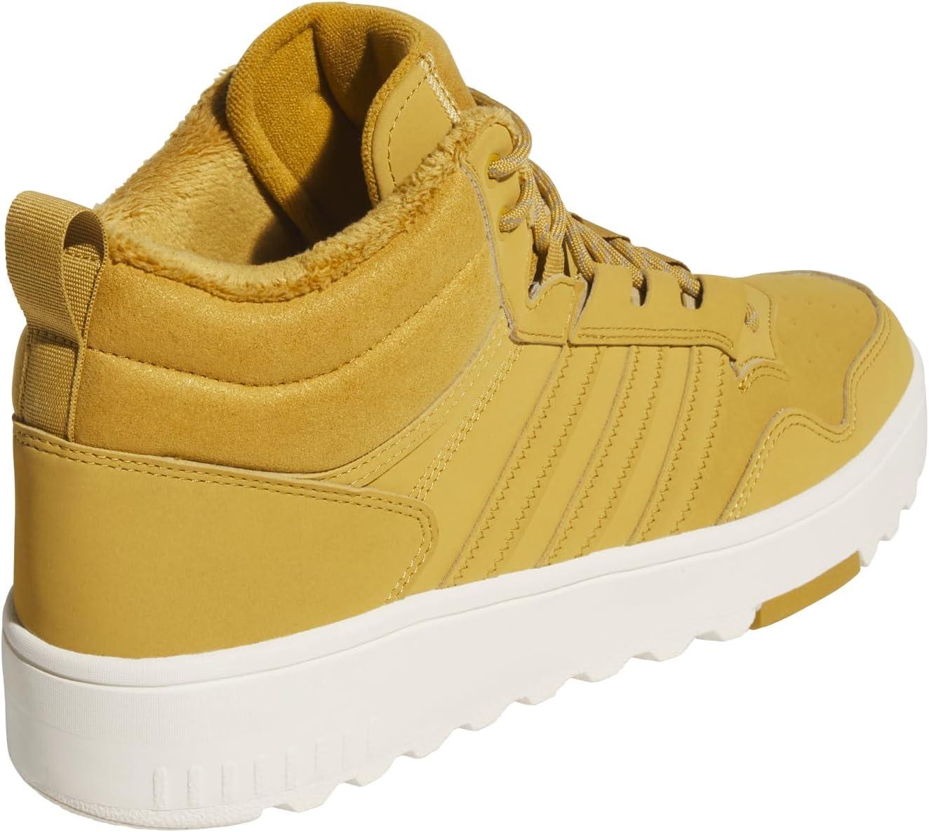 imageAdidas UnisexAdult Hoops 40 Mid Top SneakerPreloved BronzeOff WhiteOff White