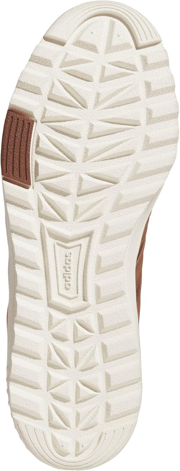 imageAdidas UnisexAdult Hoops 40 Mid Top SneakerShadow BrownSupplier ColourOff White