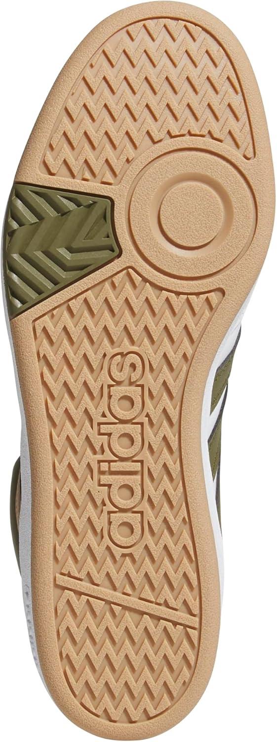 imageAdidas UnisexAdult Hoops 40 Mid Top SneakerWhiteFocus OliveGum