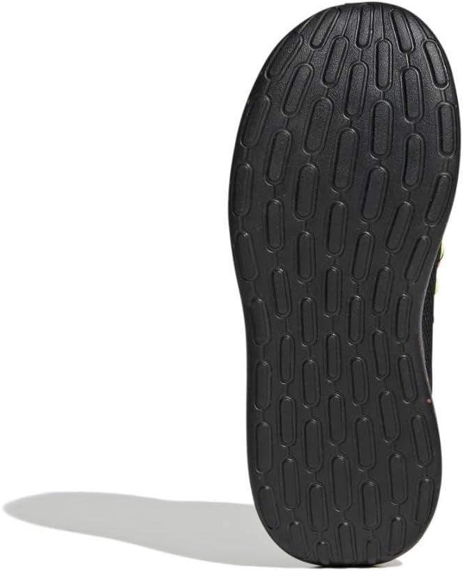 imageadidas BabyBoys Lite Racer Adapt 70 SneakerBlackImpact OrangeSolar Slime