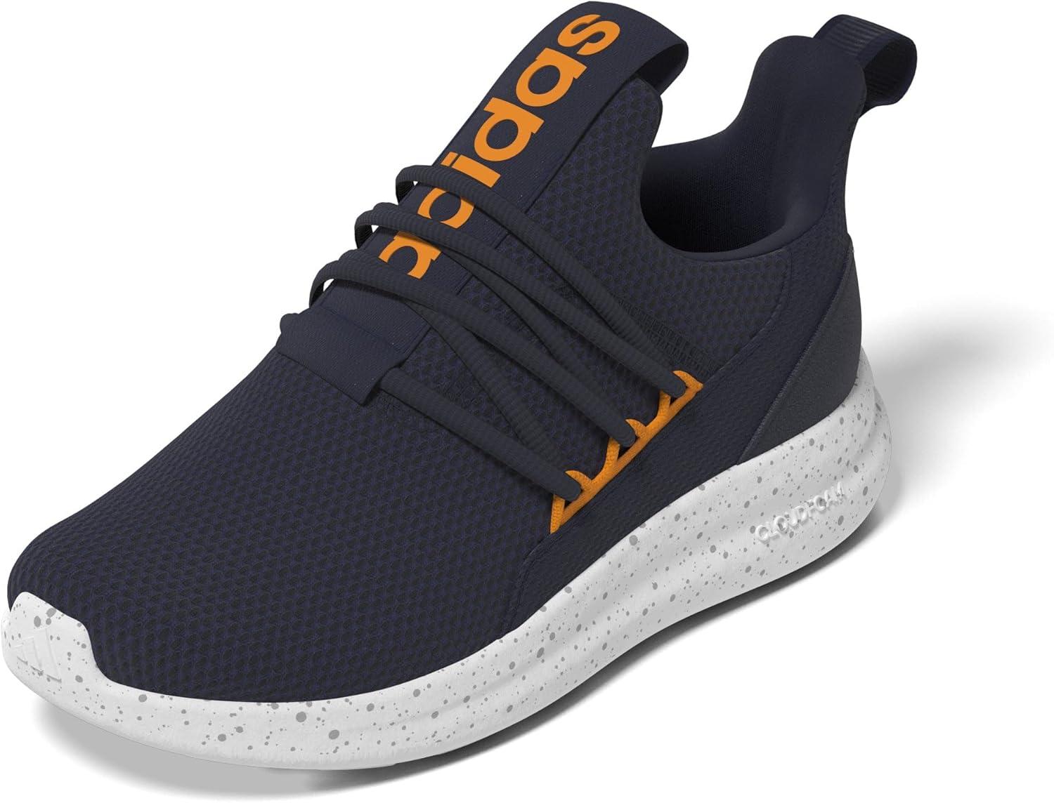 imageadidas BabyBoys Lite Racer Adapt 70 SneakerInkShadow NavyCrew Orange
