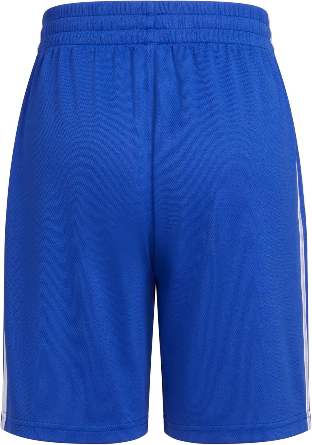 imageadidas Boys Active Sports Athletic Mesh ShortsShortsRoyal Blue