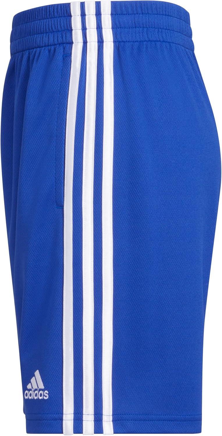 imageadidas Boys Active Sports Athletic Mesh ShortsShortsRoyal Blue