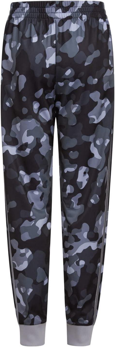 imageadidas Boys Iconic Tricot Jogger PantsBlack Camouflage