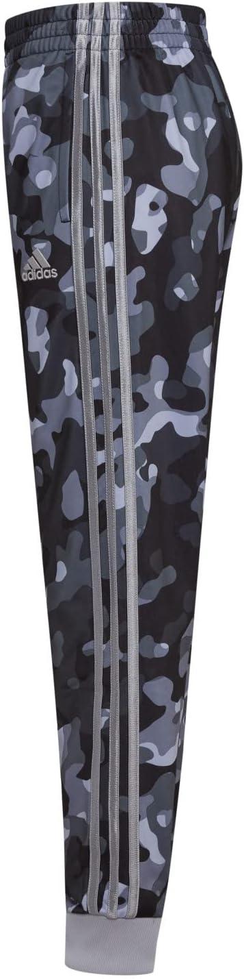 imageadidas Boys Iconic Tricot Jogger PantsBlack Camouflage