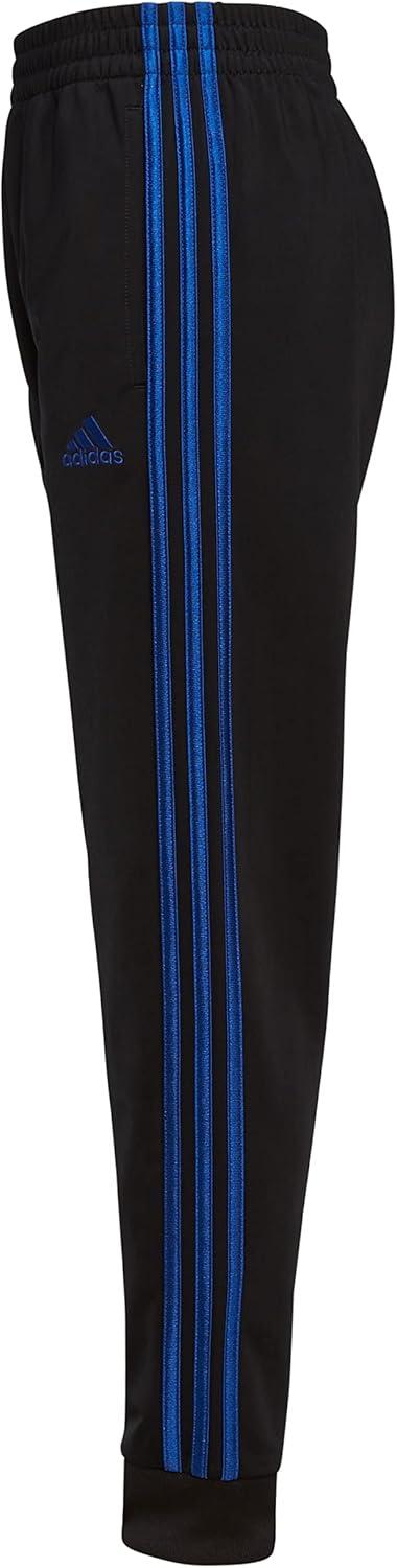 imageadidas Boys Iconic Tricot Jogger PantsBlack With Collegiate Royal