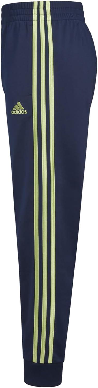 imageadidas Boys Iconic Tricot Jogger PantsCollegiate Navy With Tech Olive
