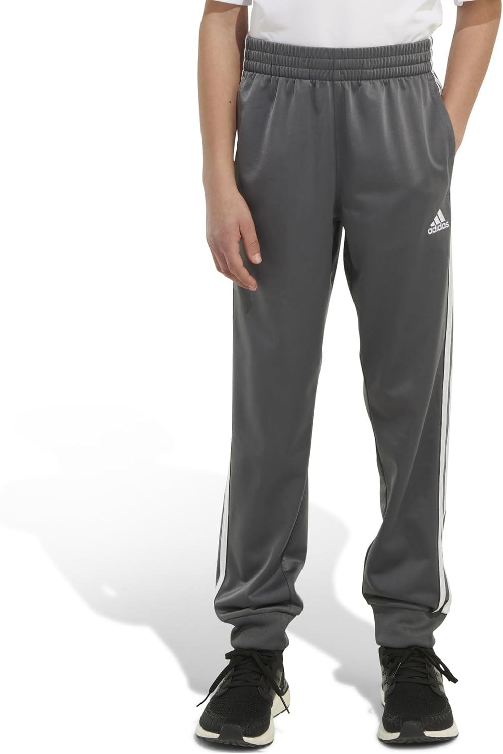 imageadidas Boys Iconic Tricot Jogger PantsDark Grey Five
