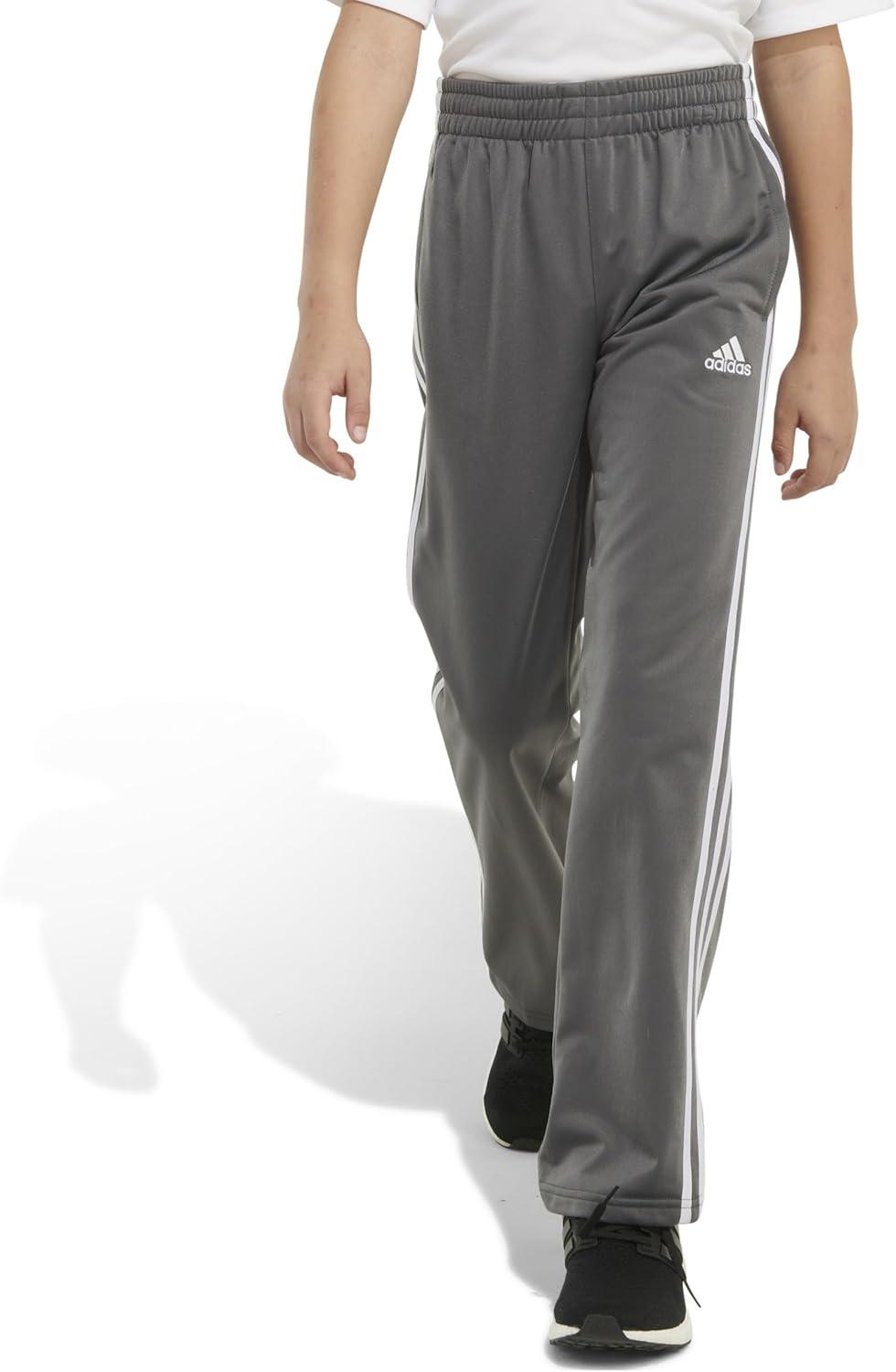imageadidas Boys Iconic Tricot Jogger PantsIconic Grey Five