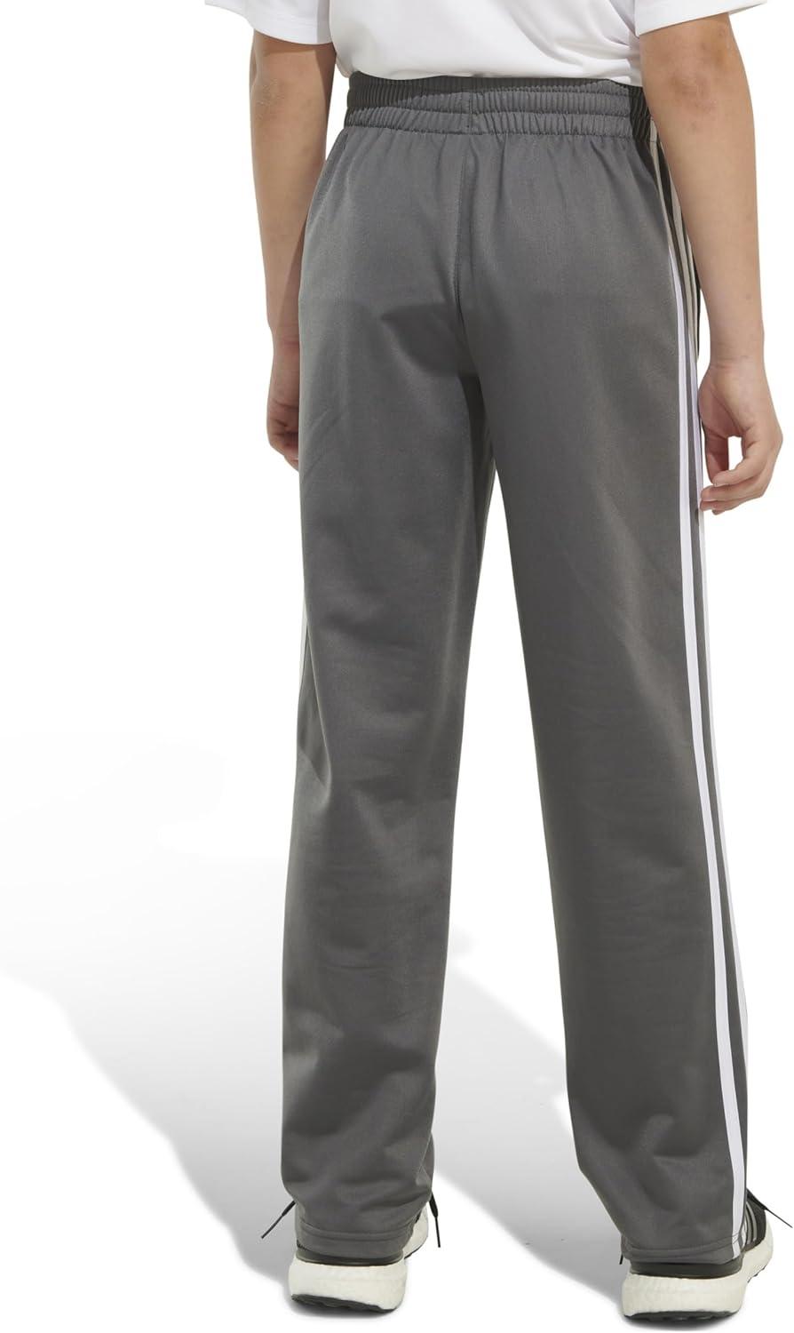 imageadidas Boys Iconic Tricot Jogger PantsIconic Grey Five