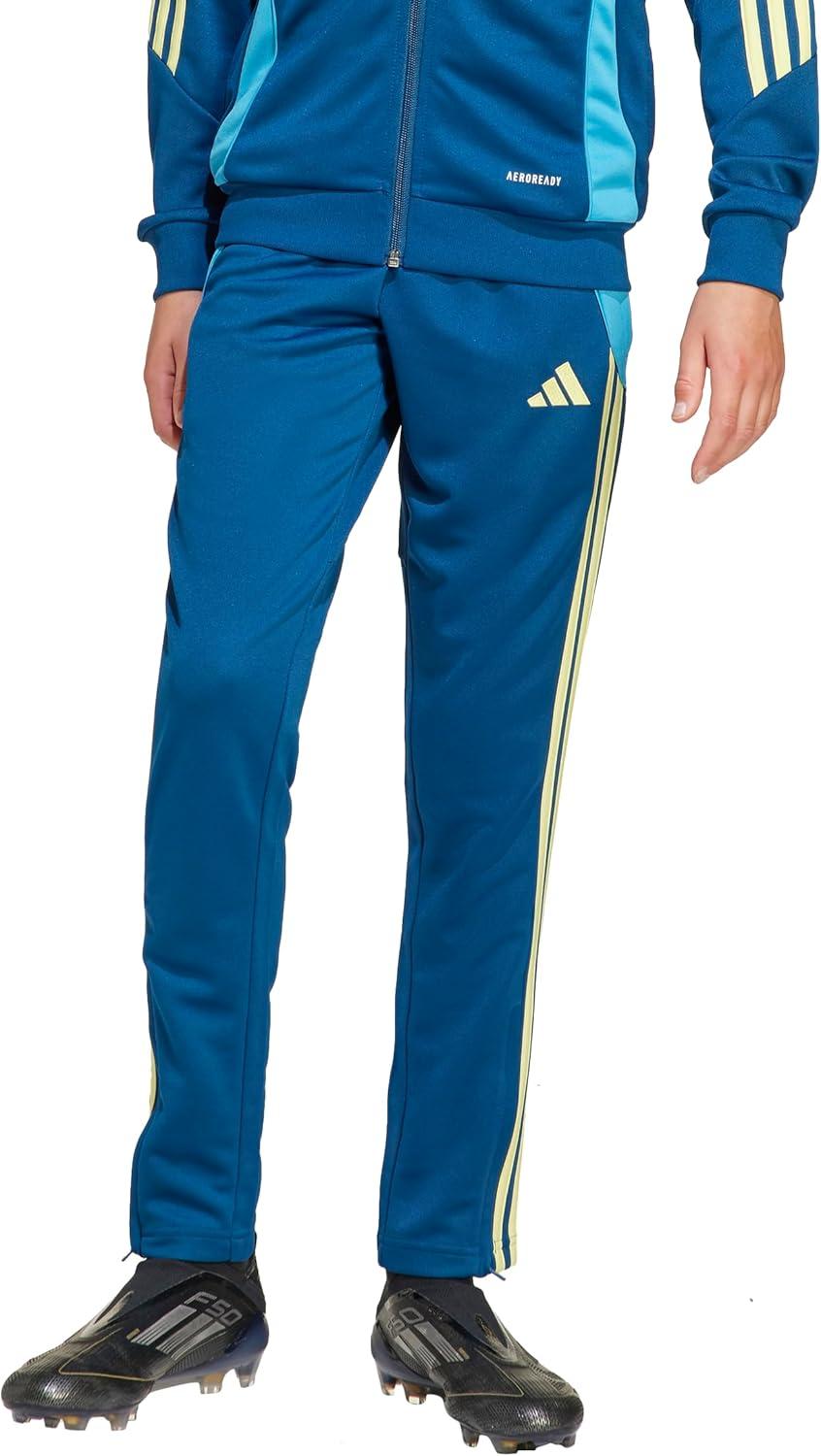 imageadidas Boys Tiro 24 Training PantsLegend MarinePearl Citrine