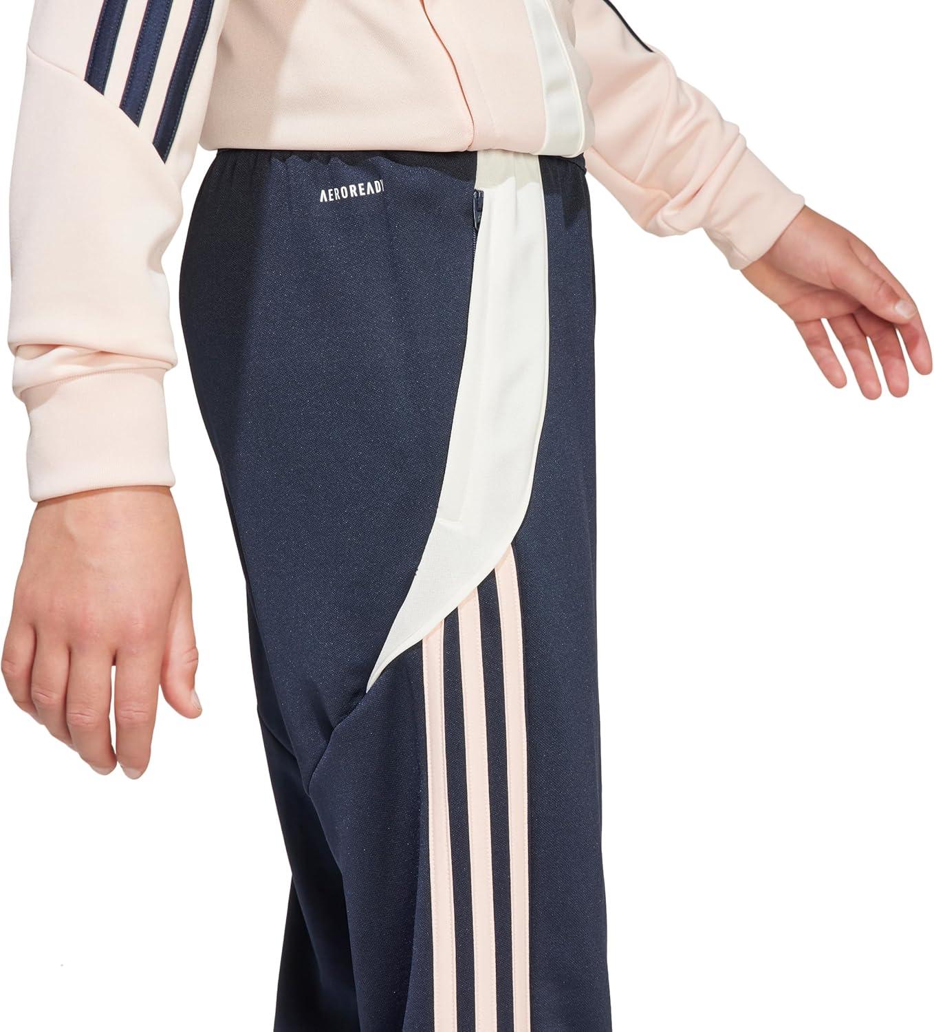 imageadidas Boys Tiro 24 Training PantsNight NavyBlush Pink