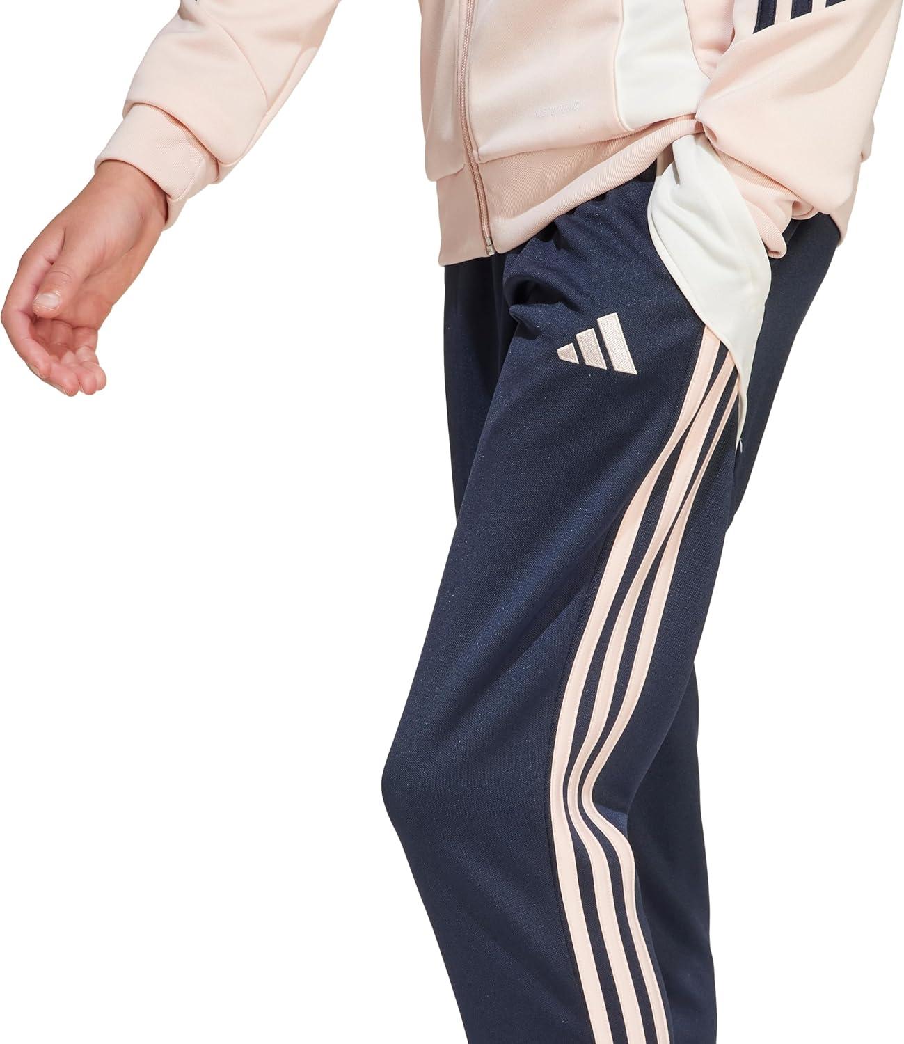 imageadidas Boys Tiro 24 Training PantsNight NavyBlush Pink