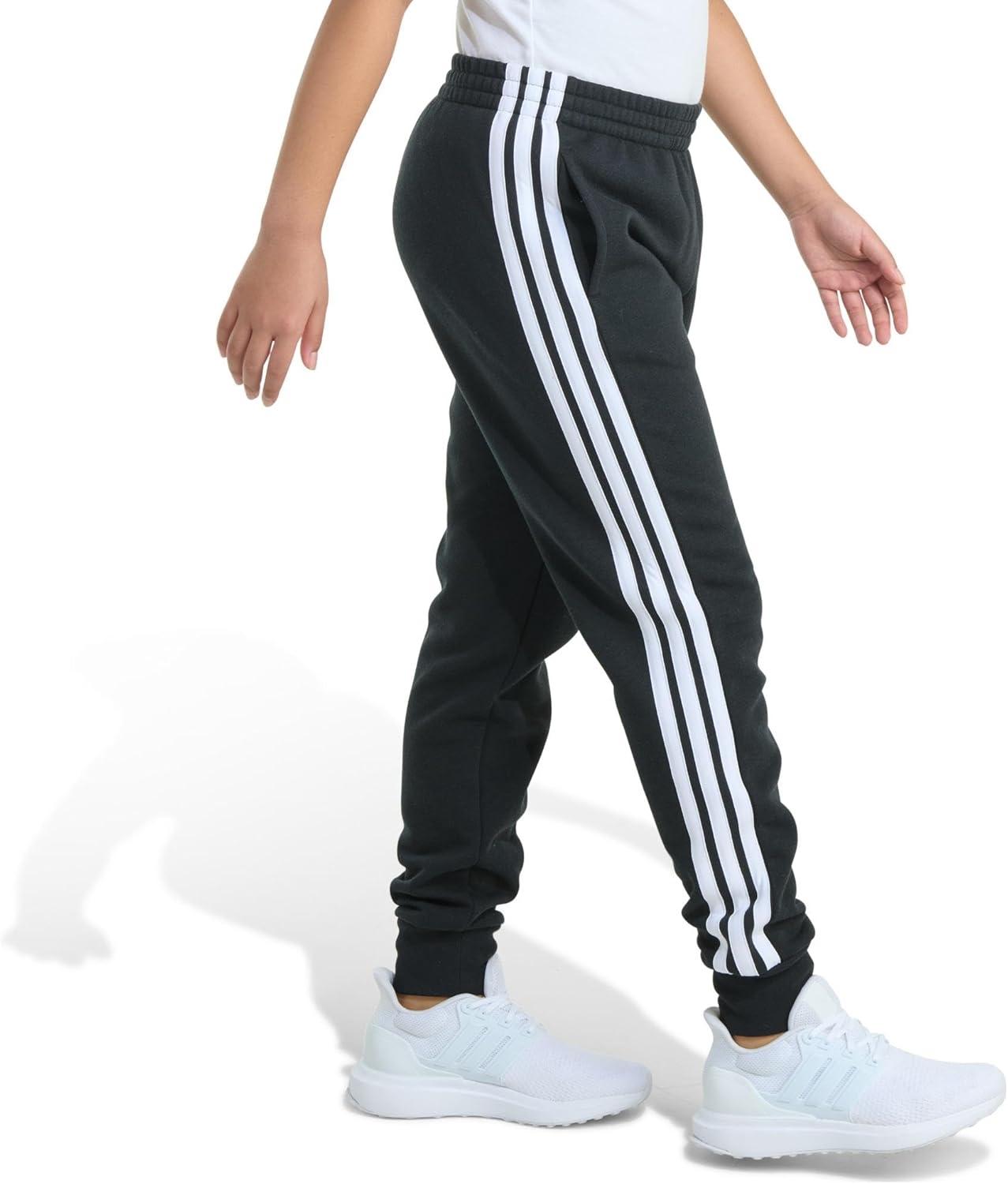imageadidas Girls Fleece 3Stripe JoggerBlack