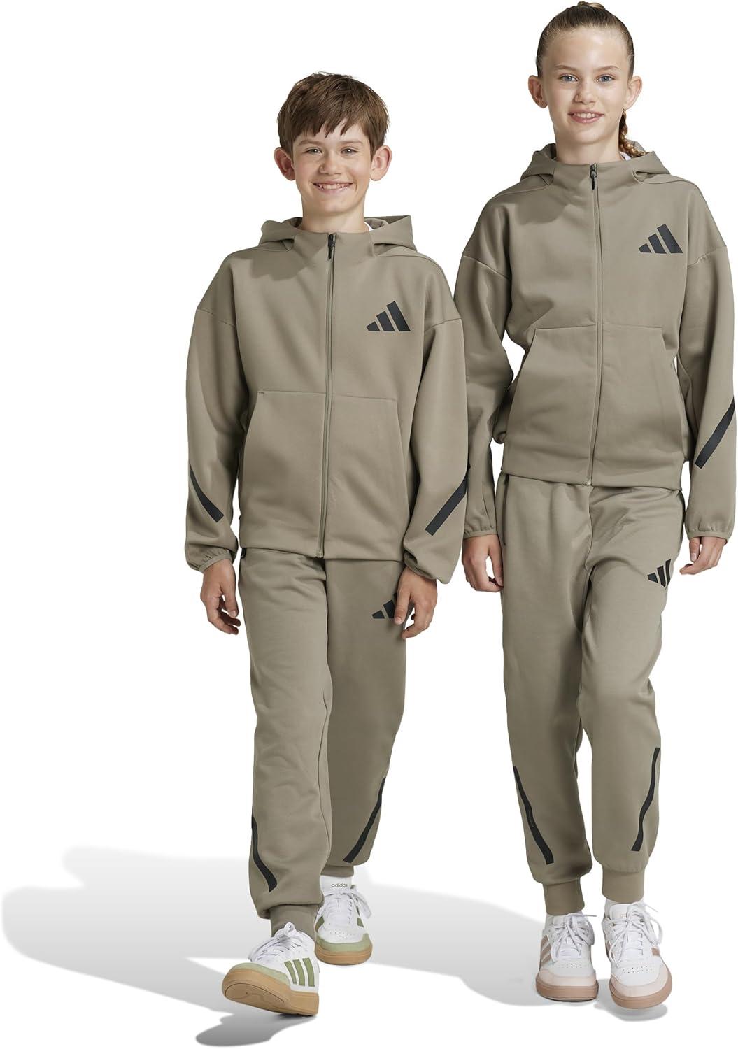 imageadidas Girls Zne PantsClayBlack