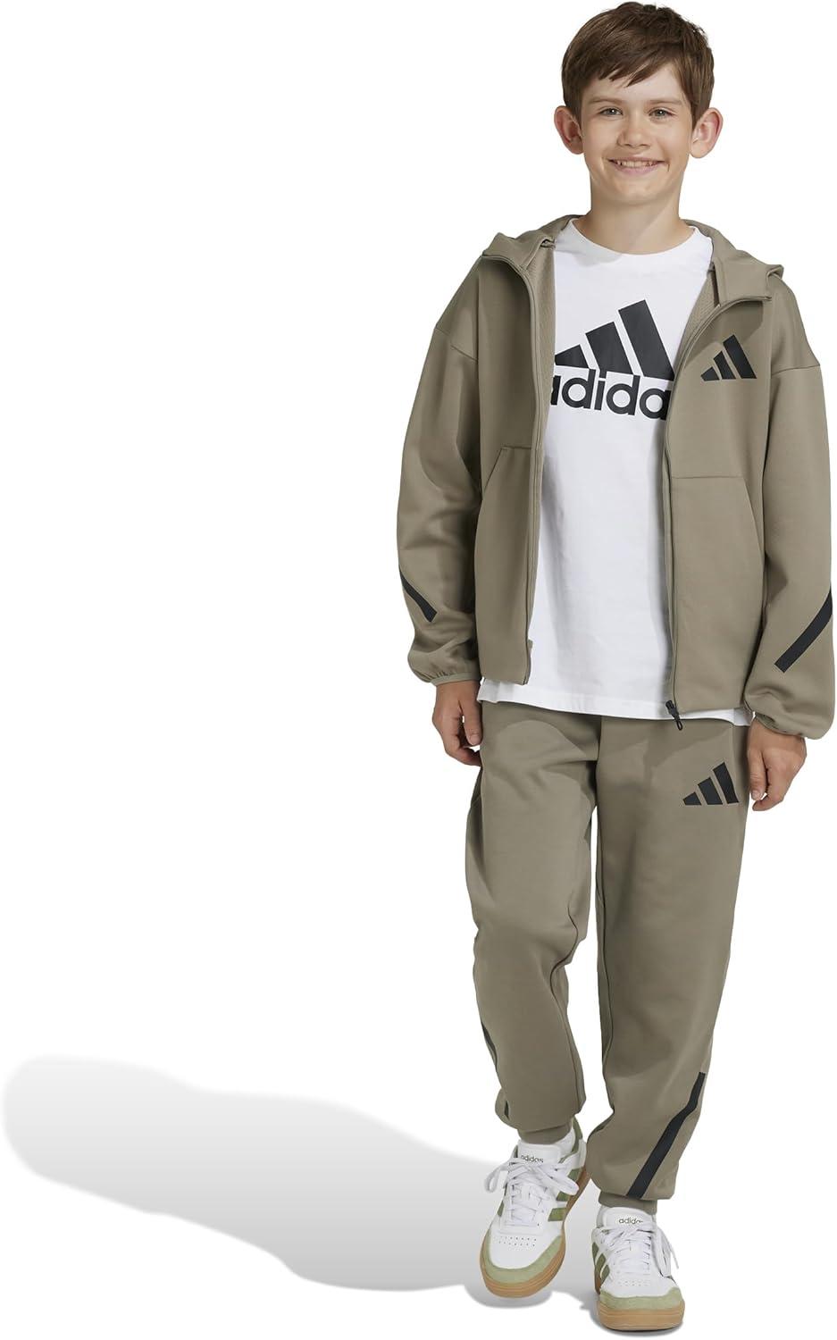 imageadidas Girls Zne PantsClayBlack