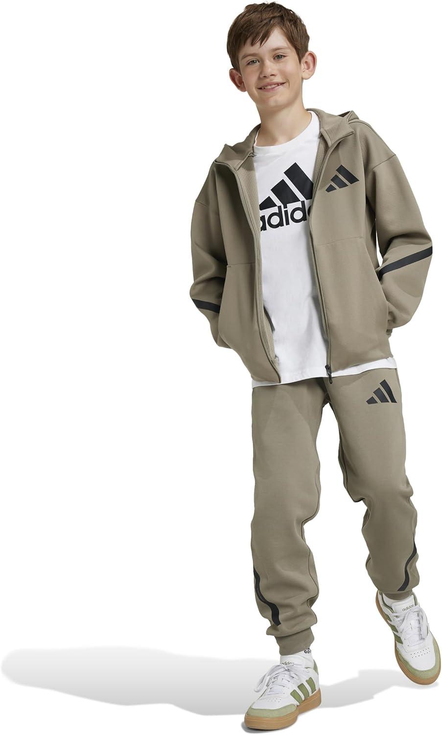 imageadidas Girls Zne PantsClayBlack