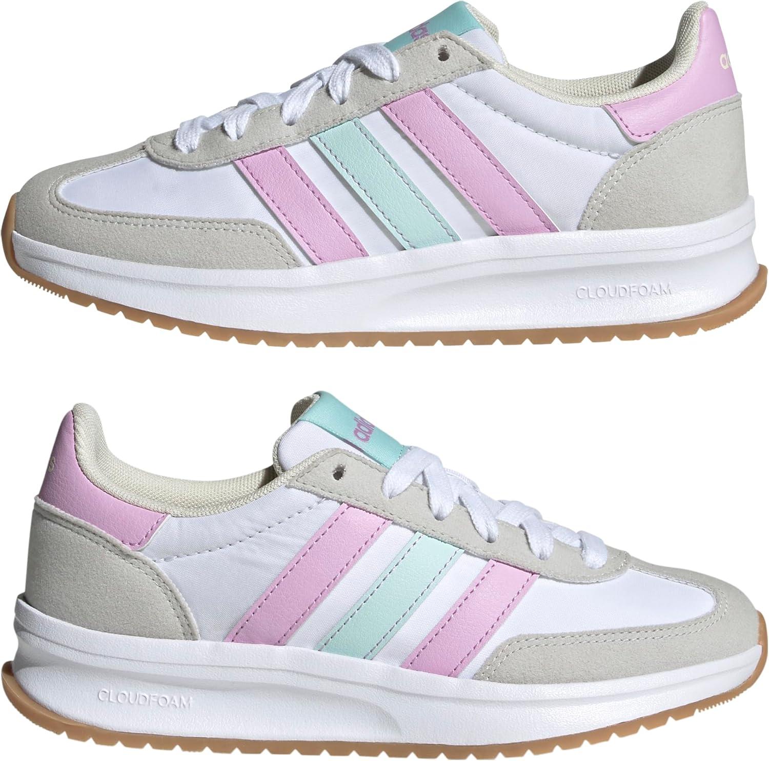imageadidas Kids Run 70s 20 SneakersWhiteBliss LilacHalo Mint