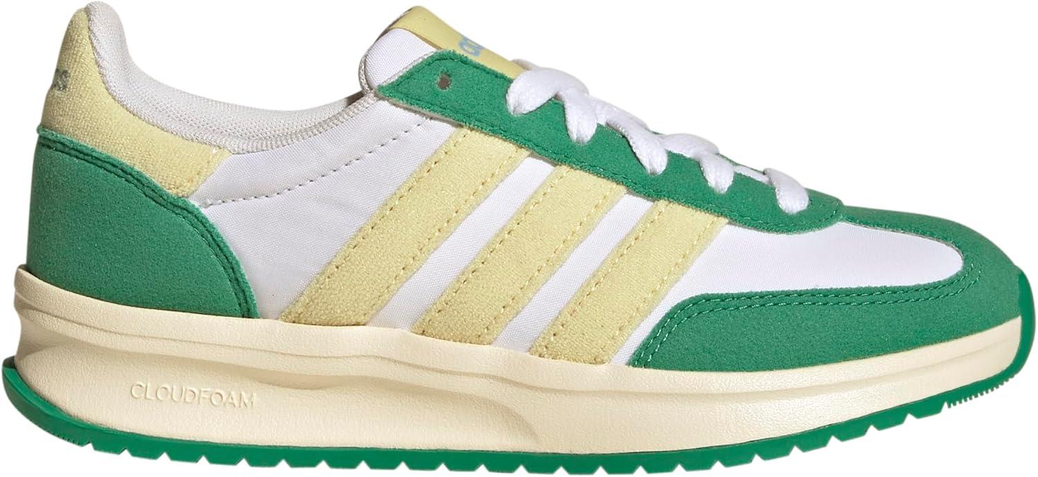 imageadidas Kids Run 70s 20 SneakersWhitePowder YellowSemi Court Green
