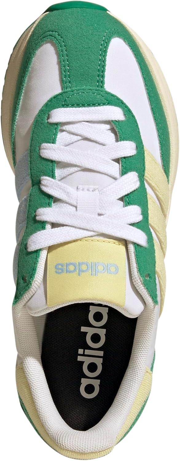 imageadidas Kids Run 70s 20 SneakersWhitePowder YellowSemi Court Green