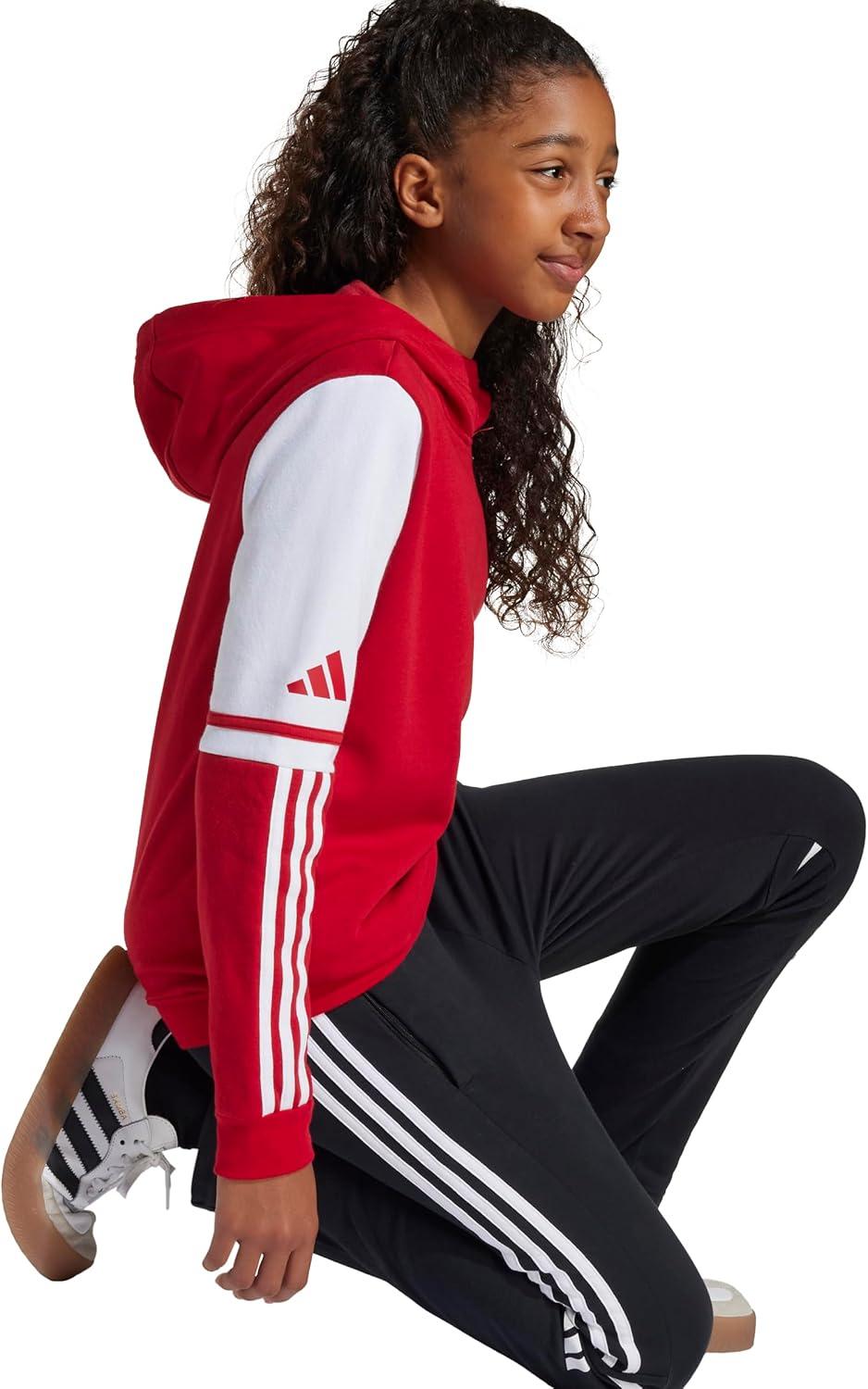 imageadidas Kids Squadra 25 Sweat HoodieTeam Power RedWhite