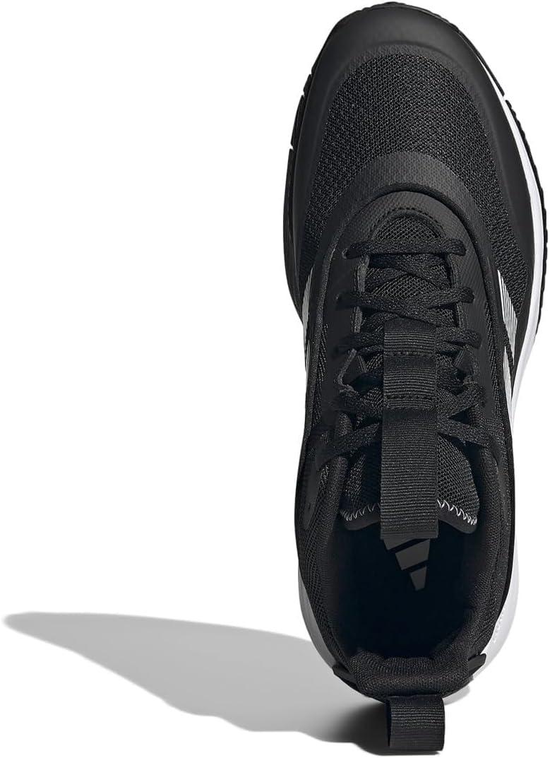 imageadidas Mens Own The Game 30 Basketball SneakerBlackWhiteWhite