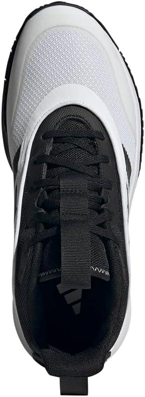 imageadidas Mens Own The Game 30 Basketball SneakerWhiteBlackBlack