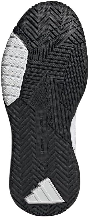 imageadidas Mens Own The Game 30 Basketball SneakerWhiteBlackBlack