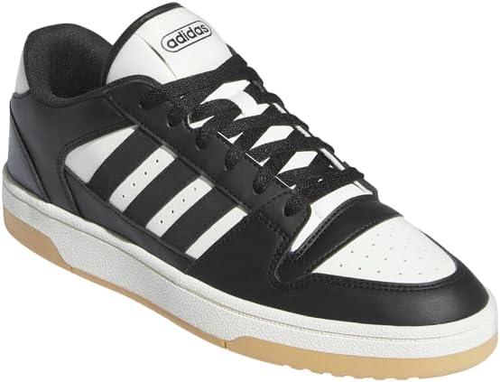 imageadidas Mens Turnaround Basketball SneakerBlackBlackCloud White