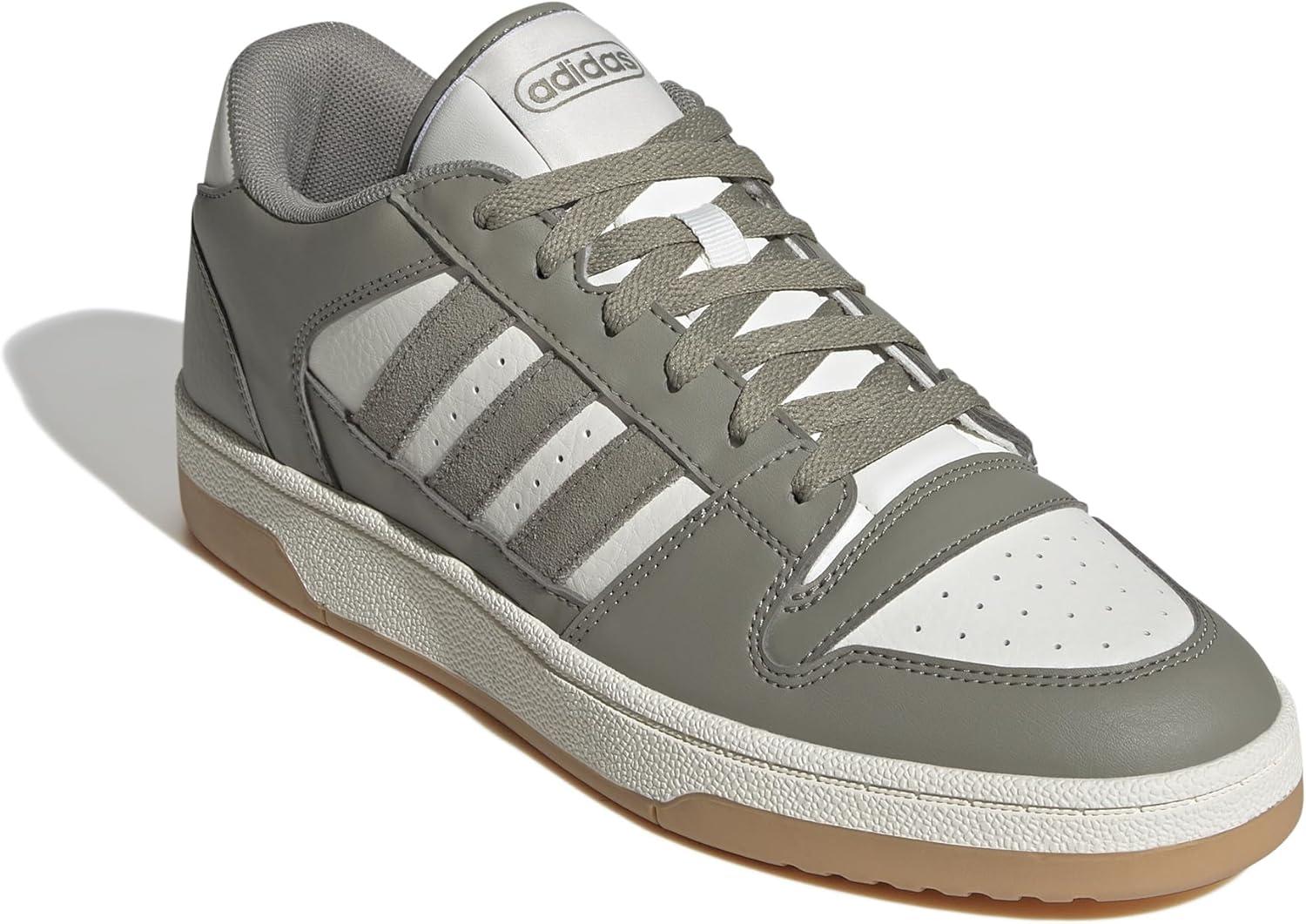 imageadidas Mens Turnaround Basketball SneakerSilver PebbleSilver PebbleChalk White