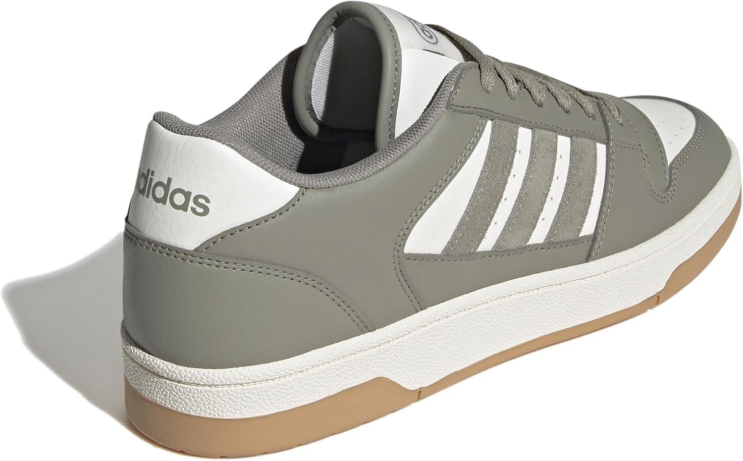 imageadidas Mens Turnaround Basketball SneakerSilver PebbleSilver PebbleChalk White