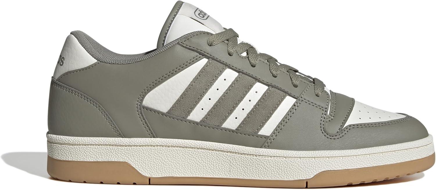 imageadidas Mens Turnaround Basketball SneakerSilver PebbleSilver PebbleChalk White