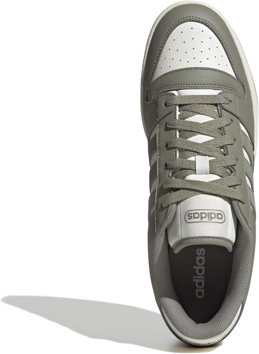 imageadidas Mens Turnaround Basketball SneakerSilver PebbleSilver PebbleChalk White