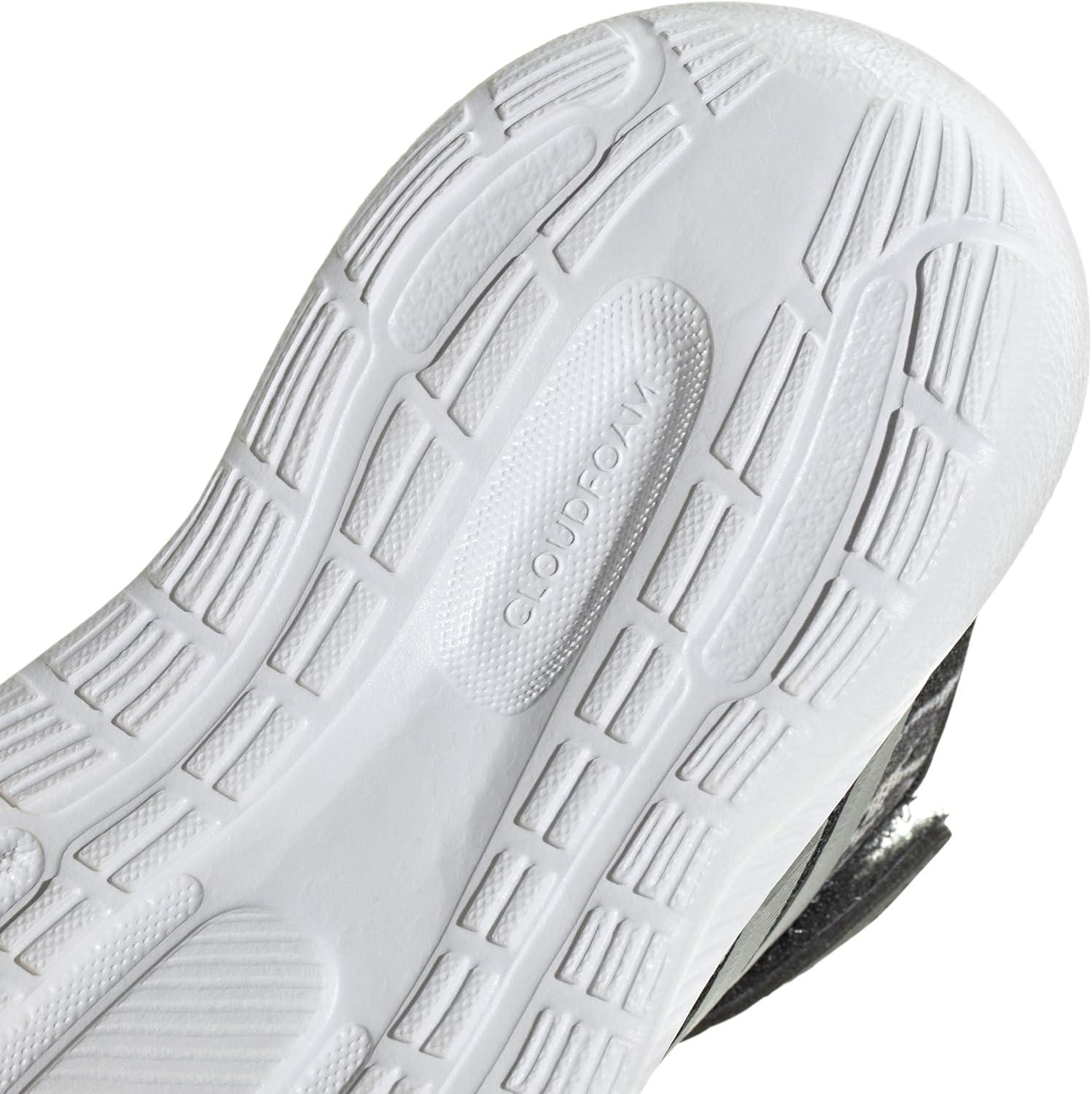 imageadidas Toddler Boys Runfalcon 5 Slip On Sneakers Shoes Casual  BlackSilver PebbleSilver MetallicCarbon