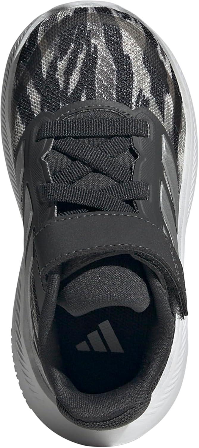 imageadidas Toddler Boys Runfalcon 5 Slip On Sneakers Shoes Casual  BlackSilver PebbleSilver MetallicCarbon