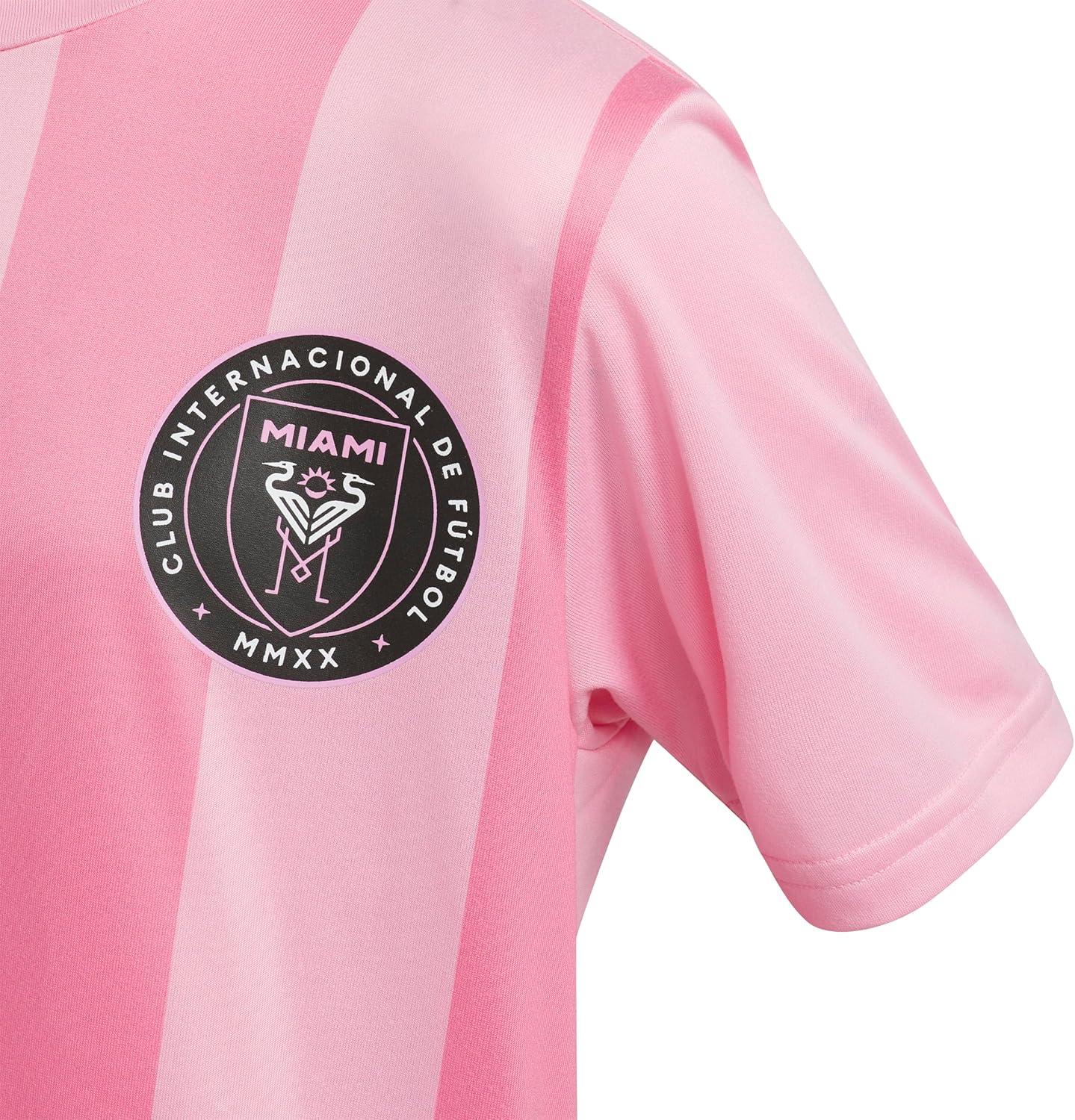 imageadidas Unisex Kids Inter Miami Cf Messi Fan JerseyLight Pink