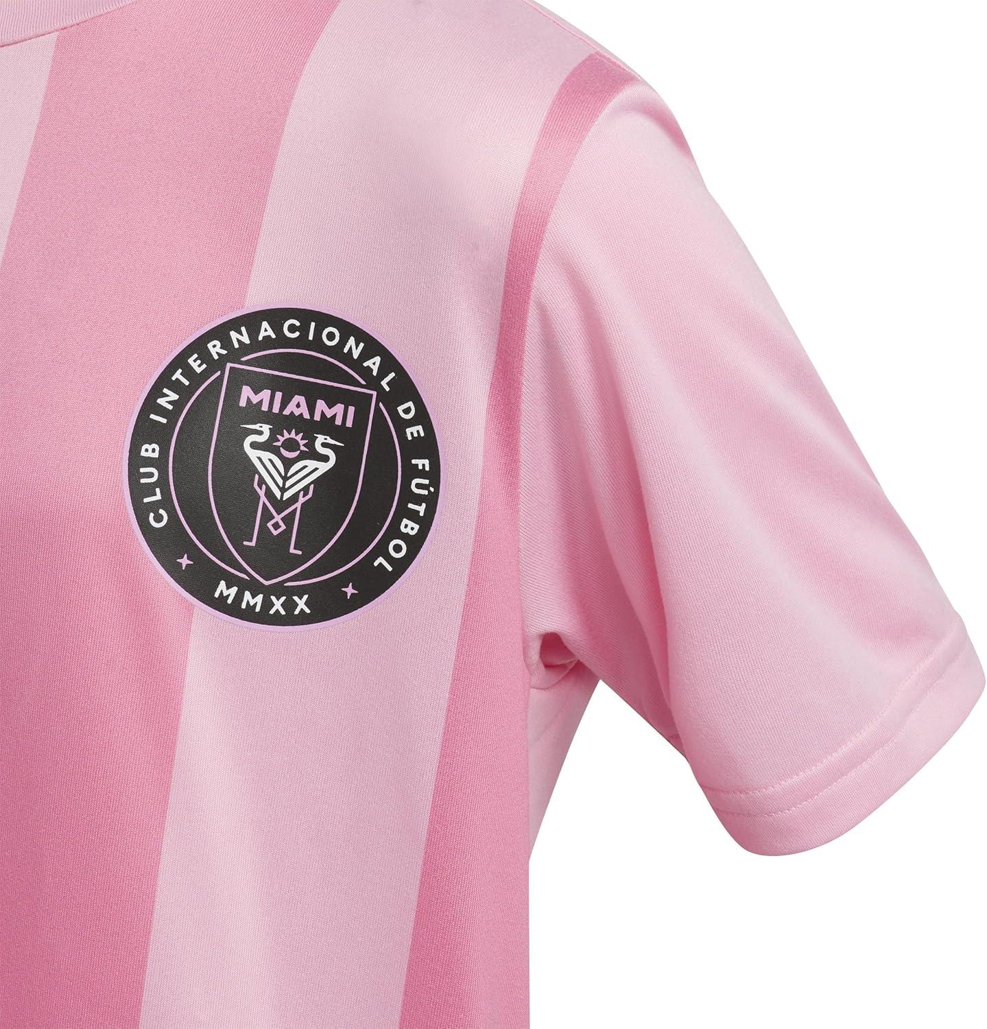 imageadidas Unisex Kids Inter Miami Cf Messi Fan JerseyLight Pink