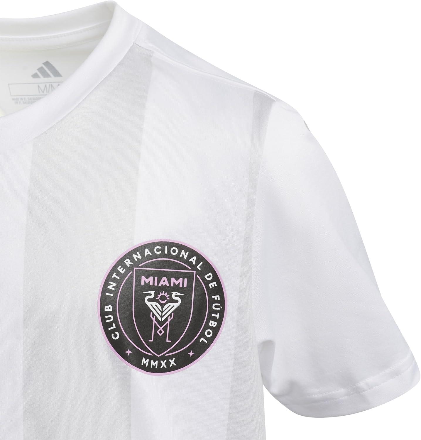 imageadidas Unisex Kids Inter Miami Cf Messi Fan JerseyWhite