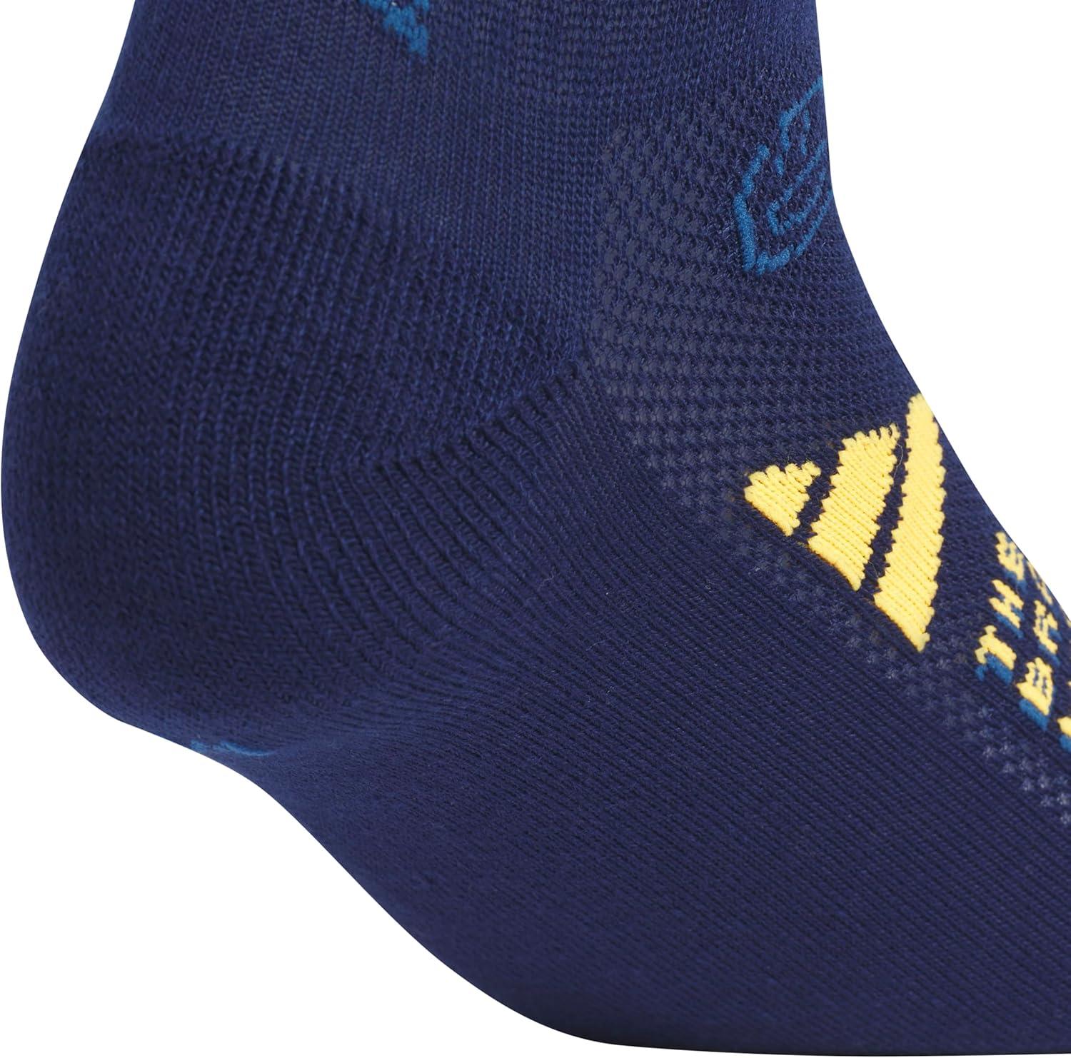 imageadidas Unisex Kids Quarter Ankle Socks for Boys and Girls Youth 6Pack Athletic Cushioned and ComfortableDark BlueHeather GreyLucid Tangerine OrangeGraphic