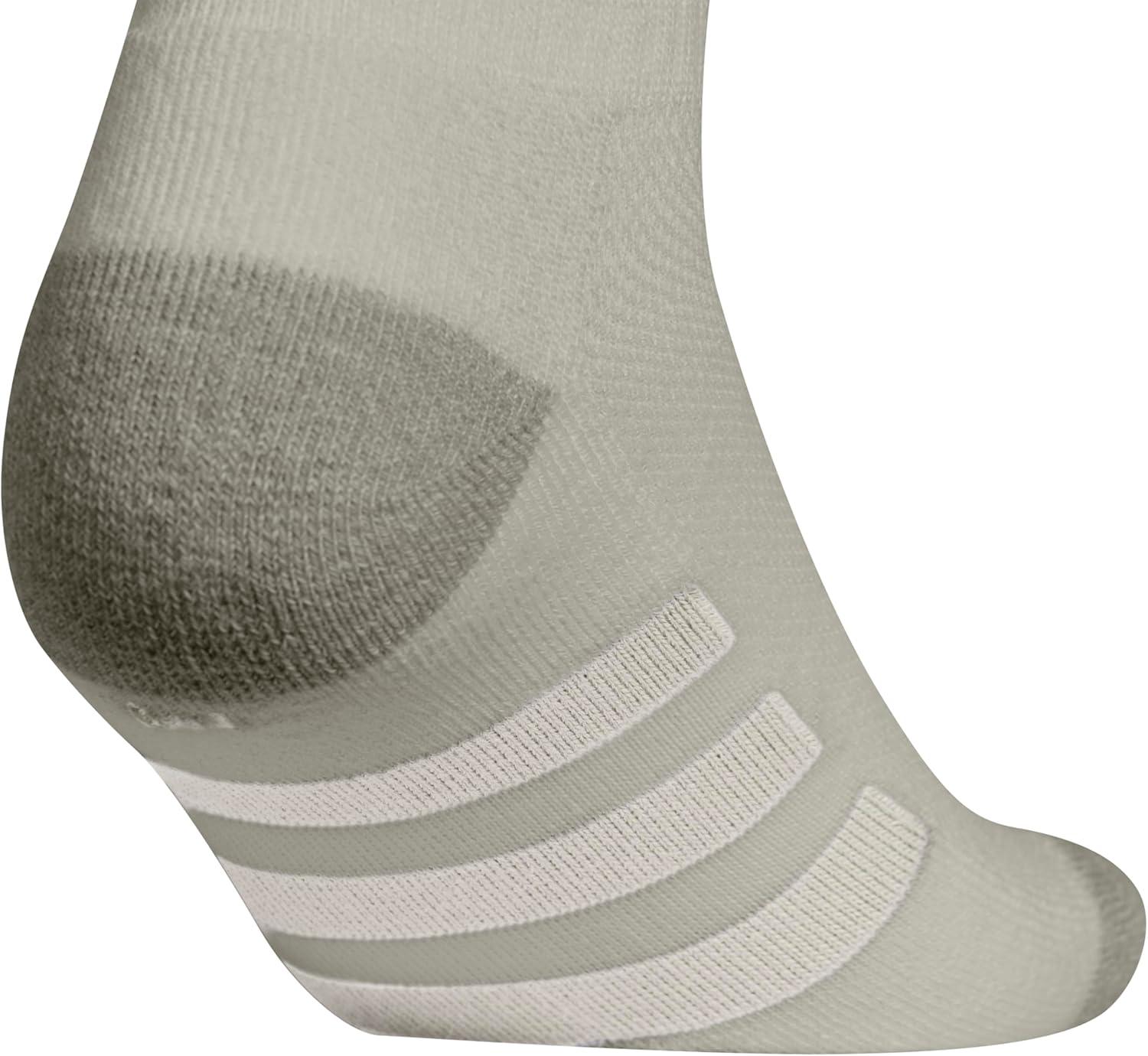 imageadidas Unisex Kids Quarter Ankle Socks for Boys and Girls Youth 6Pack Athletic Cushioned and ComfortableSilver Pebble GreyPutty GreyWhite