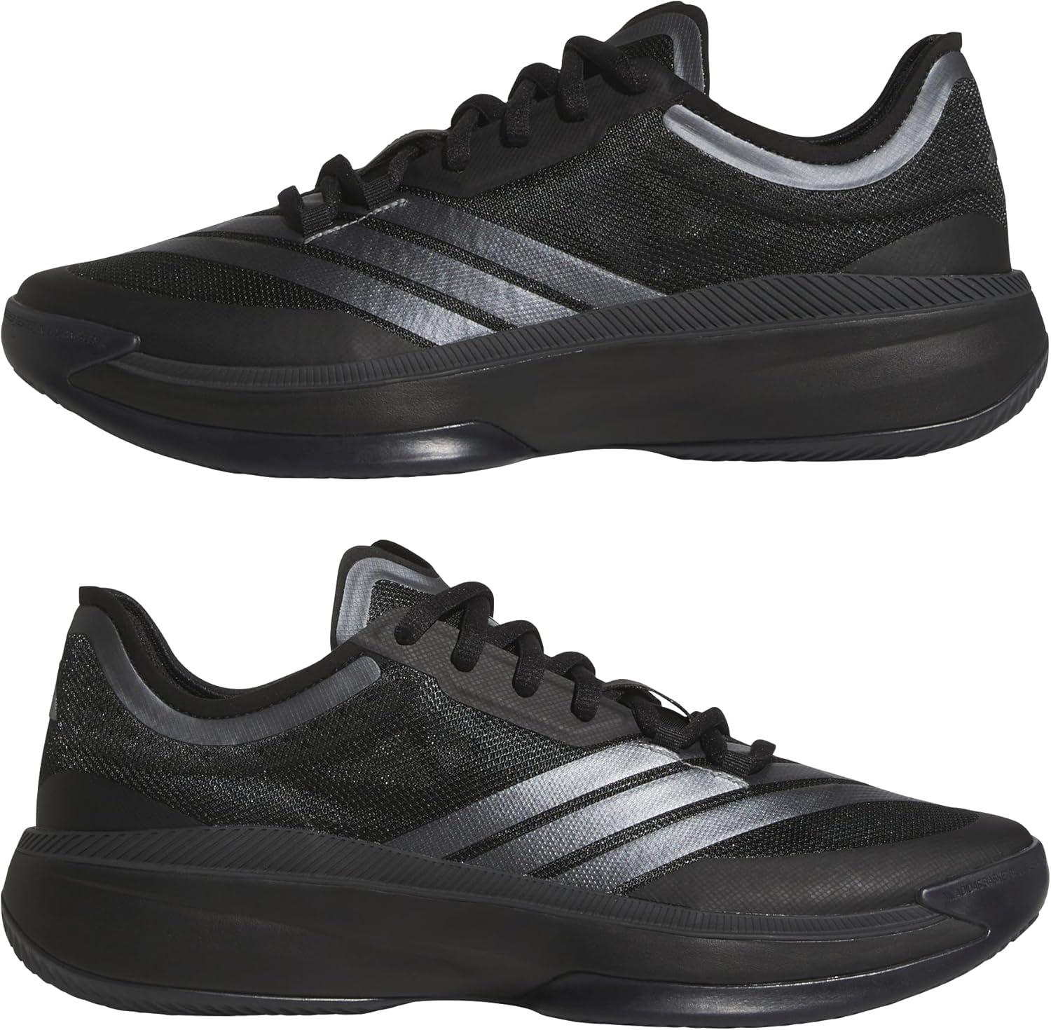 imageadidas UnisexAdult Adizero Select 20 BasketballBlackIron MetallicCarbon