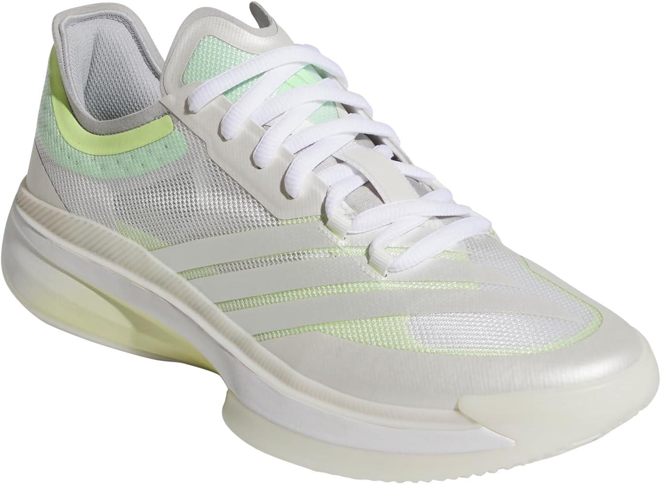 imageadidas UnisexAdult Adizero Select 20 BasketballZero MetallicGreyLime Burst