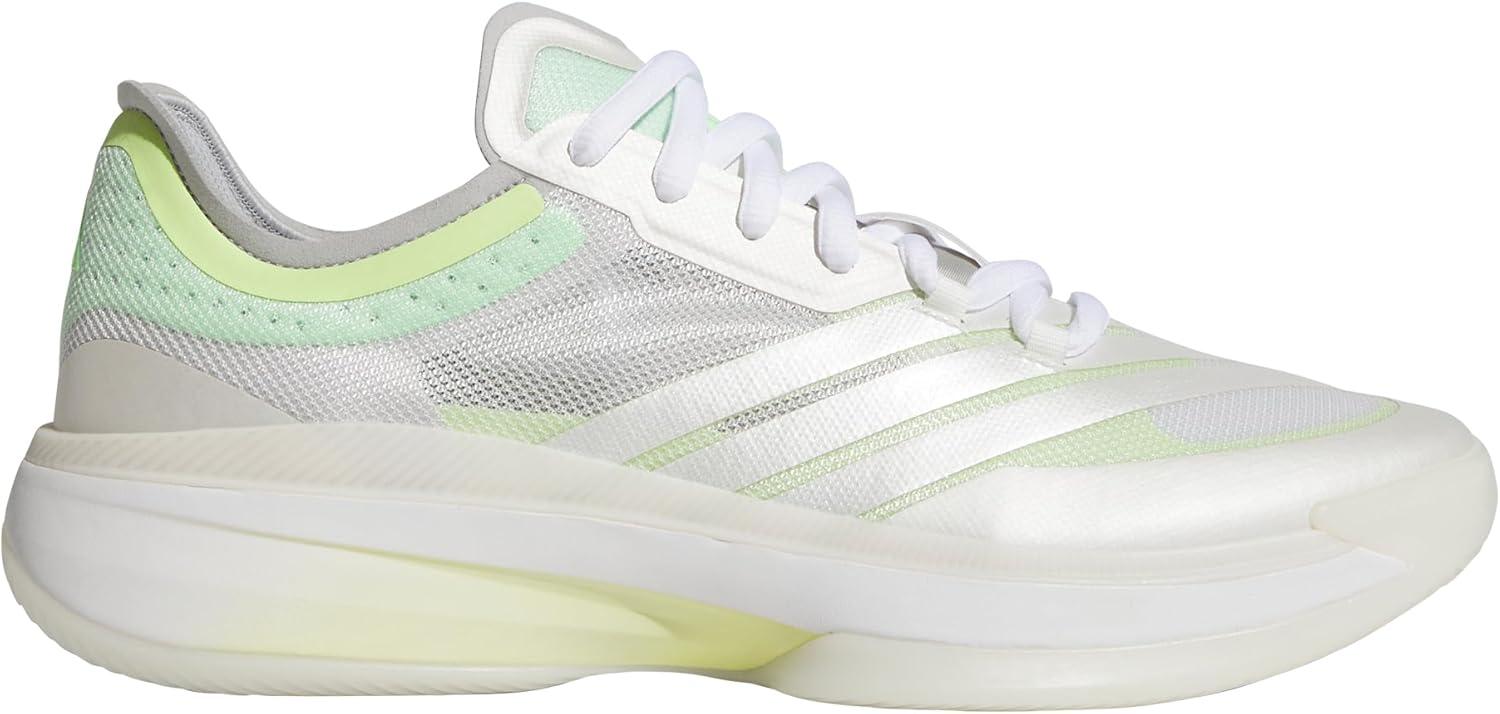 imageadidas UnisexAdult Adizero Select 20 BasketballZero MetallicGreyLime Burst