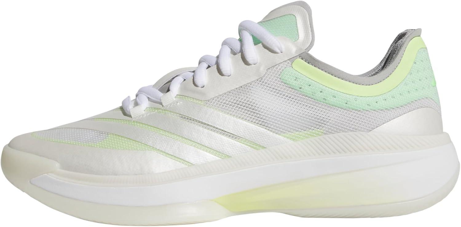 imageadidas UnisexAdult Adizero Select 20 BasketballZero MetallicGreyLime Burst